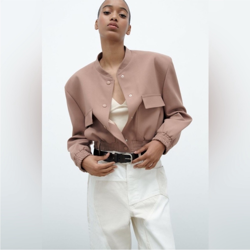 Zara bomber jacket